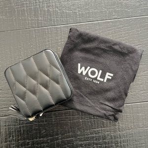 WOLF Caroline Zip Jewelry Travel Case